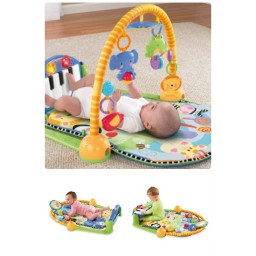 МУЗЫКАЛЬНЫЙ РАЗВИВАЮЩИЙ КОВРИК FISHER PRICE "ПИАНИНО" KICK AND PLAY PIANO GYM.