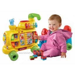 ИГРОВОЙ ЦЕНТР-ТОЛКАТЕЛЬ "АЛФАВИТНЫЙ ПОЕЗД" VTECH