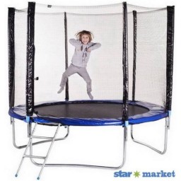 БАТУТ С СЕТКОЙ, ДИАМЕТР КРУГА 400 СМ