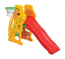 ГОРКА "ЗАЯЦ" С БАСКЕТБОЛЬНЫМ КОЛЬЦОМ